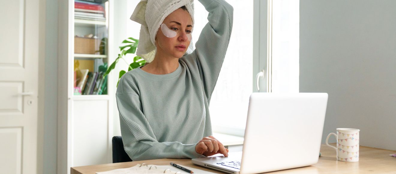 Working from Home. Here’s How You Can Take Care of Your Skin