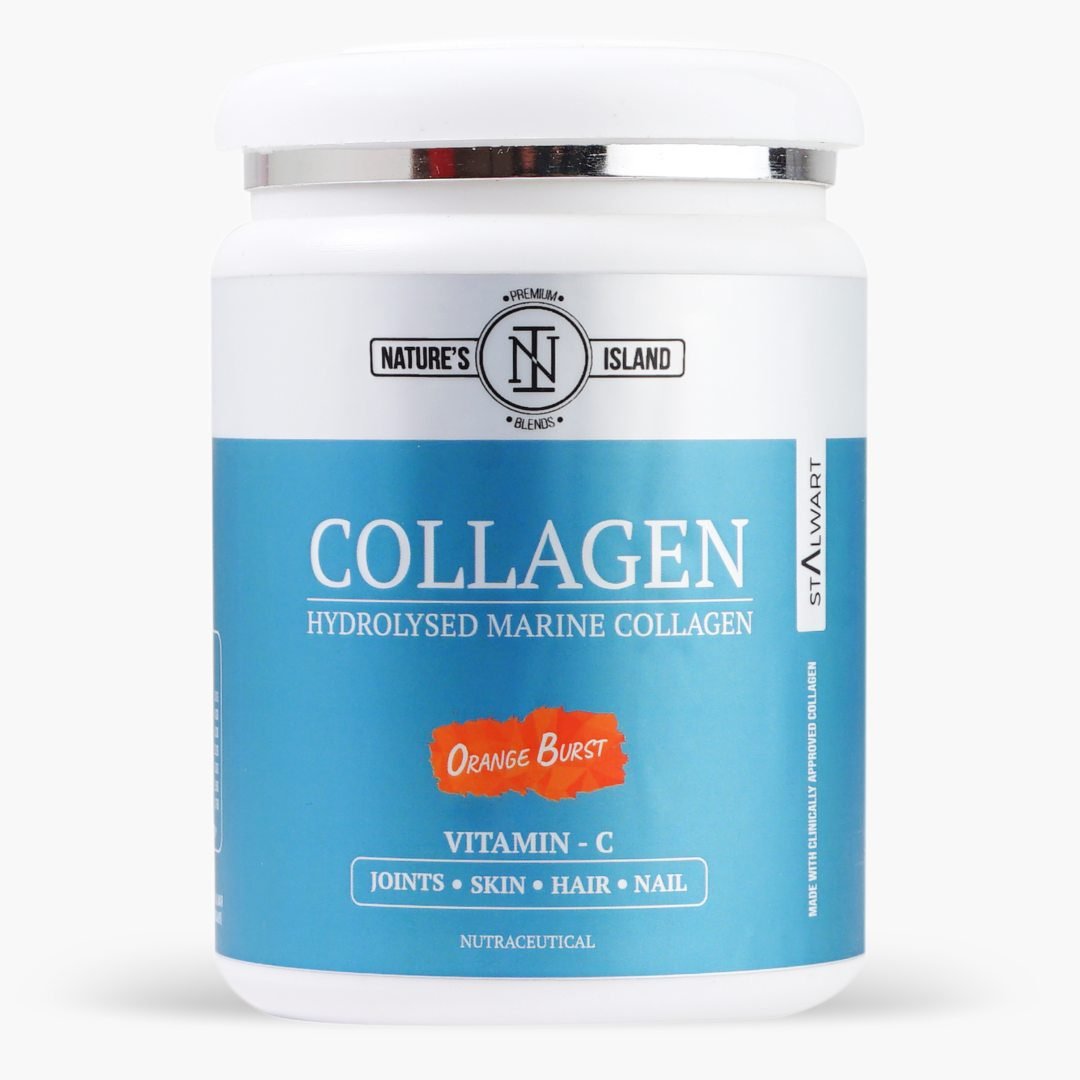 Hydrolyzed Marine Collagen Powder: Hair Nail & Joint - Natures Island